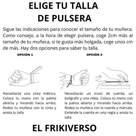 Pulsera Misterio Frikiverso (5 charms)