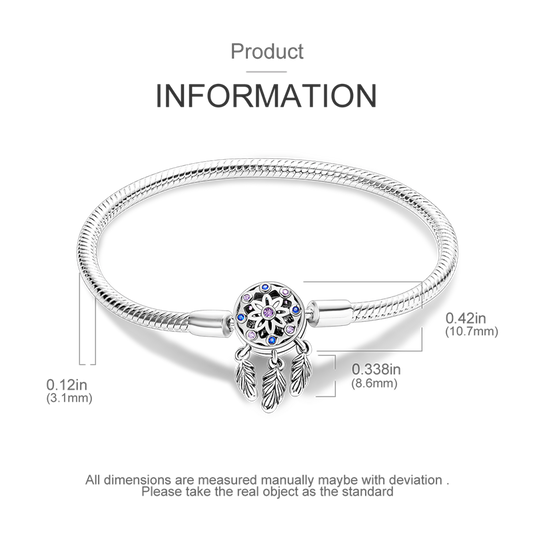 Pulsera Atrapasueños Celestial – Base para Charms