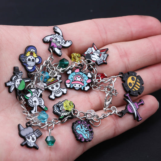 Pulsera Pirata – Abalorios One Piece