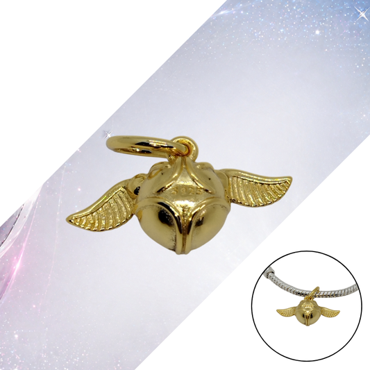 Charm Colgante Snitch Dorada - Harry Potter