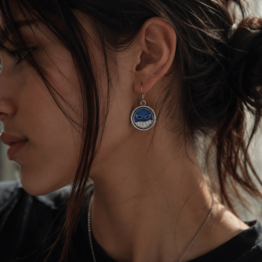 Pendientes One Piece – Estilo Ace Puño de Fuego