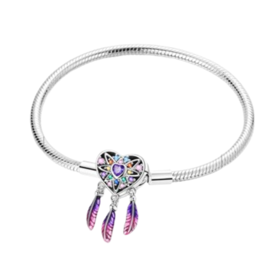 Pulsera Corazón – Base para Charms