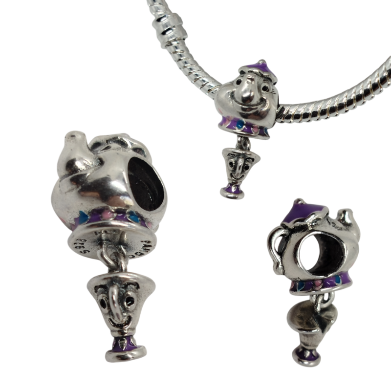 Charm Sra. Potts y Chip - La Bella y la Bestia