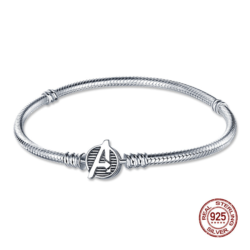 Pulsera Emblema Los Vengadores – Base para Charms