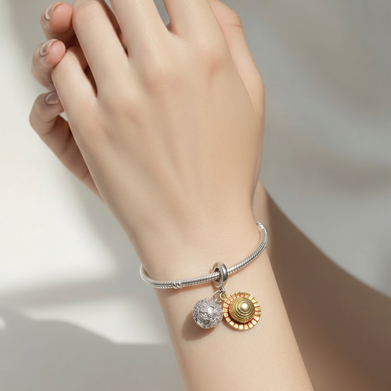 Charm One Piece - Sombrero de Paja y Fruta del Diablo
