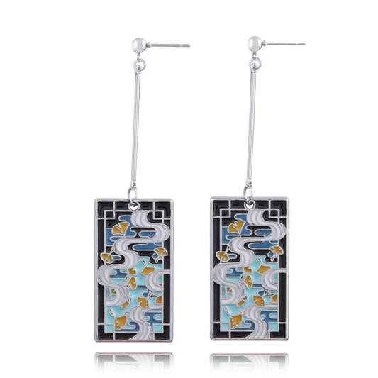 Pendientes Demon Slayer – Estilo Muichirou