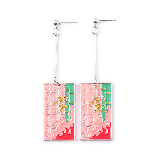 Pendientes Demon Slayer – Estilo Nezuko