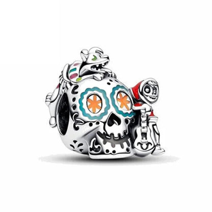 Abalorio Charm COCO – Calavera Catrina Florescente