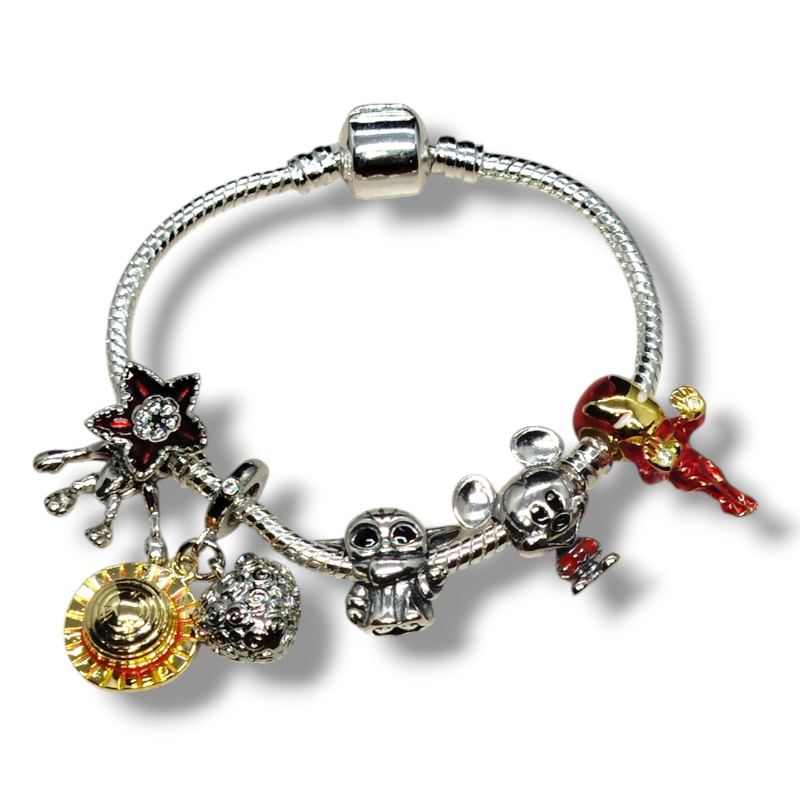 Pulsera Misterio Frikiverso (5 charms)