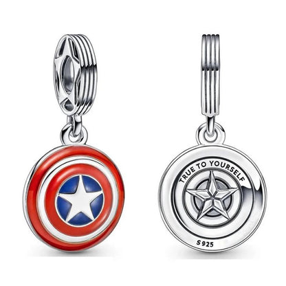 Charm Colgante Escudo del Capitán América - Marvel