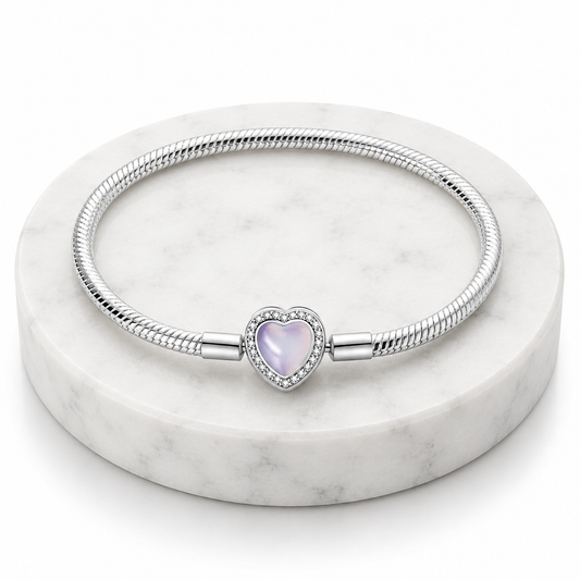 Pulsera Corazón Luminoso – Base para chamrs