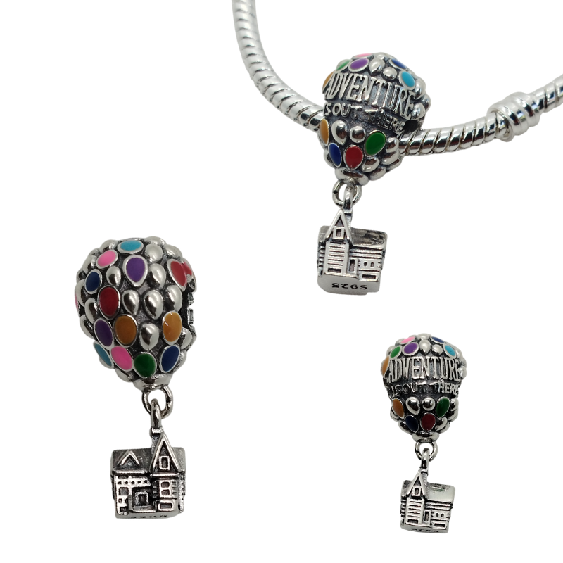 Charm Colgante UP con Globos