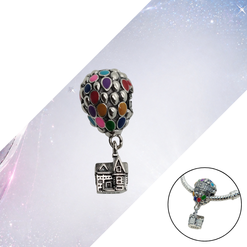 Charm Colgante UP con Globos