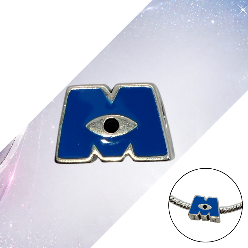 Charm Monstruos SA - Logotipo M Monster INC
