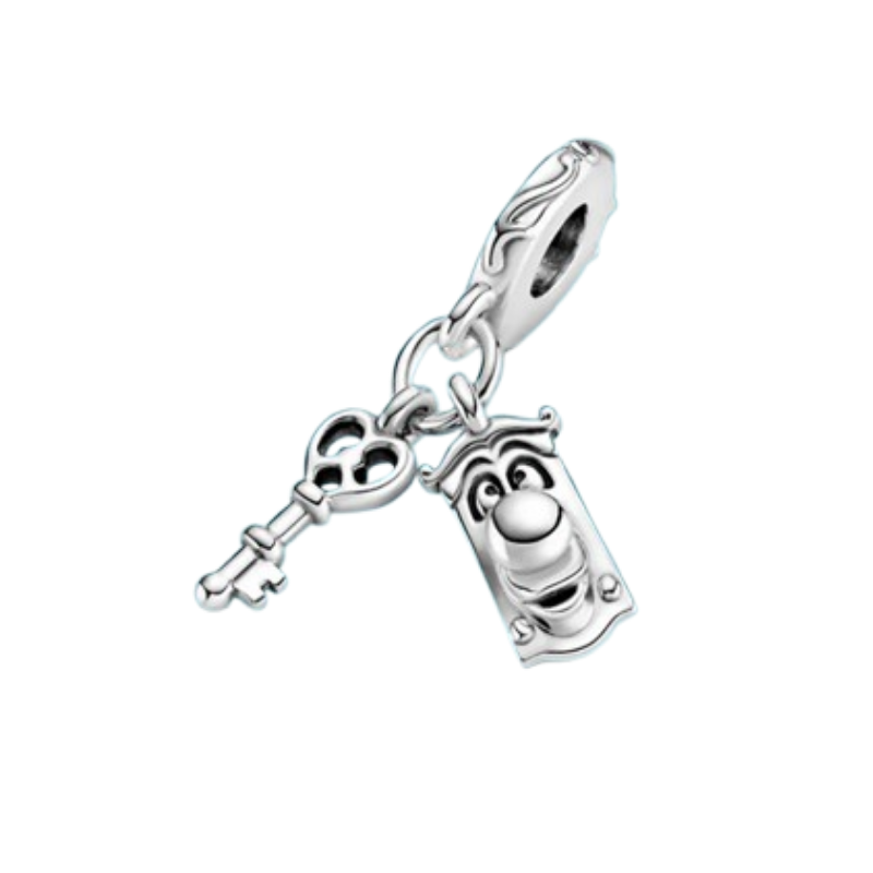 Charm Colgante Sr. Picaporte y Llave – Alicia en el País de las Maravillas