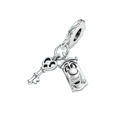 Charm Colgante Sr. Picaporte y Llave – Alicia en el País de las Maravillas
