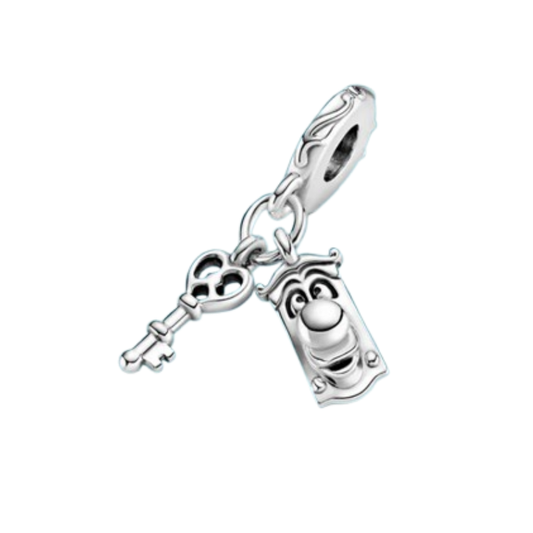 Charm Colgante Sr. Picaporte y Llave – Alicia en el País de las Maravillas