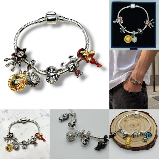 Pulsera Misterio Frikiverso (5 charms)