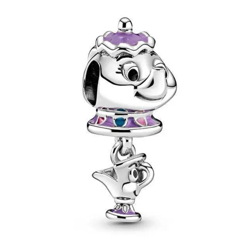 Charm Sra. Potts y Chip - La Bella y la Bestia