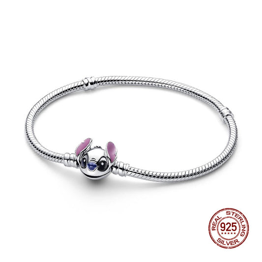Pulsera Stitch en plata – Base para Charms