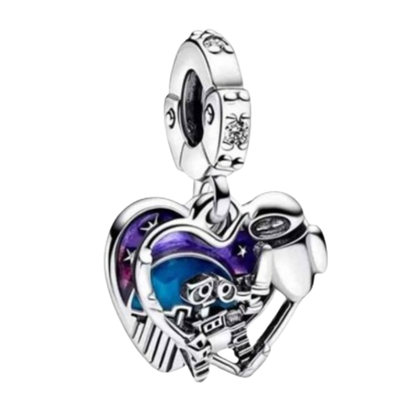 Charm Colgante Wall-E y Eva – Disney Pixar