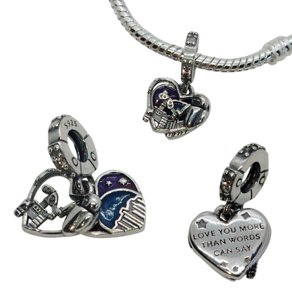 Charm Colgante Wall-E y Eva – Disney Pixar